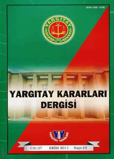 Yargıtay Kararları Dergisi – 2015 Yılı Abonelik Ersin Damar