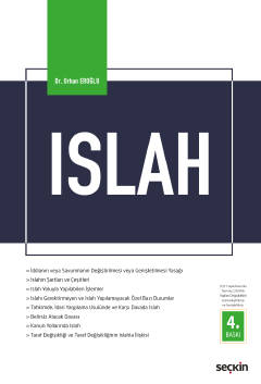 Islah Dr. Orhan Eroğlu  - Kitap
