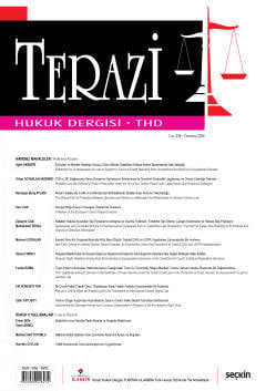 Terazi Hukuk Dergisi Sayı:239 Temmuz 2026 Prof. Dr. Alpay Hekimler, Av. Mutlu Dinç 