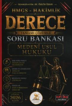 HUKAL HMGS Hakimlik Derece Medeni Usul Hukuku Tamamı Çözümlü Soru Bankası Özgür Özsoy  - Kitap
