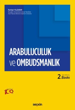 Arabuluculuk ve Ombudsmanlık Ferhat Yıldırım  - Kitap