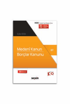 Medeni Kanun – Borçlar Kanunu (Cep Kitabı) Seçkin Yayıncılık  - Kitap