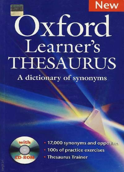 Oxford Learner's Thesaurus  A Dictionary of Synonyms Helen Warren  - Kitap