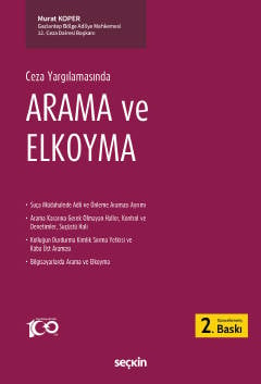 Ceza Yargılamasında Arama ve Elkoyma Murat Koper  - Kitap