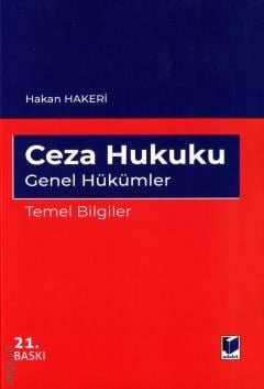 Ceza Hukuku Genel Hükümler Temel Bilgiler