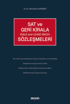 Sat ve Geri Kirala Sözleşmeleri
