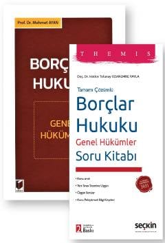 Borçlar Hukuku Genel Hükümler Ders ve Themis Soru Kitabı Seti Mehmet Ayan, H. Tolunay Ozanemre Yayla