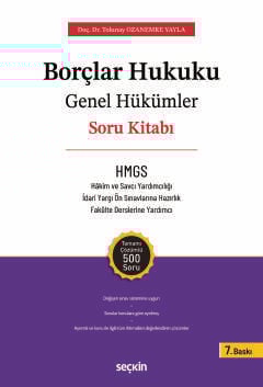 THEMIS – Borçlar Hukuku Genel Hükümler – Soru Kitabı  Doç. Dr. Tolunay Ozanemre Yayla  - Kitap