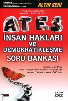 İnsan Hakları ve Demokratikleşme Soru Bankası Prof. Dr. Ahmet Nohutçu  - Kitap