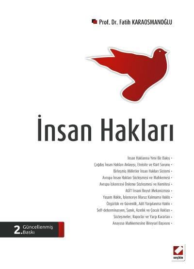 İnsan Hakları Prof. Dr. Fatih Karaosmanoğlu  - Kitap