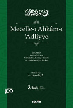 Mecelle–i Ahkâm–ı Adliyye Yaşar Güçlü