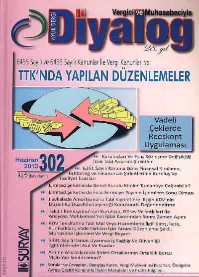 Vergici ve Muhasebeciyle Diyalog Dergisi Sayı:302 Haziran 2013 Süleyman Genç 