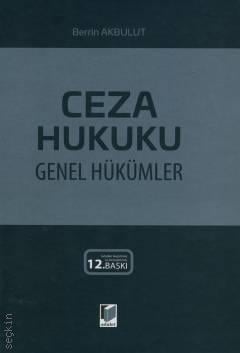 Ceza Hukuku Genel Hükümler