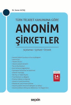 Anonim Şirketler Soner Altaş