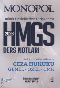 HMGS Ders Notları Ceza Hukuku Genel – Özel – CMK  Ömer Keskinsoy, Murat Soylu  - Kitap