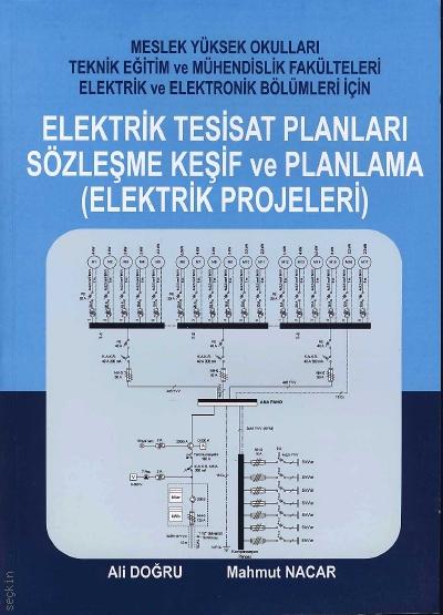 Elektrik Tesisat Planları Sözleşme Keşif ve Planlama Ali Doğru, Mahmut Nacar