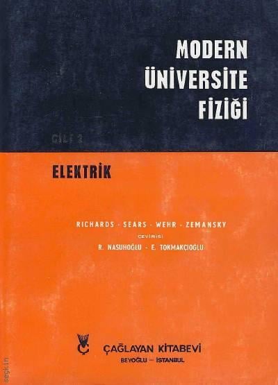 Modern Üniversite Fiziği Cilt:2 (Elektrik) Richards, Sears, Wehr, Zemansky  - Kitap