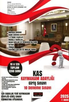 Kaymakam Adaylığı 10 Deneme Sınavı 