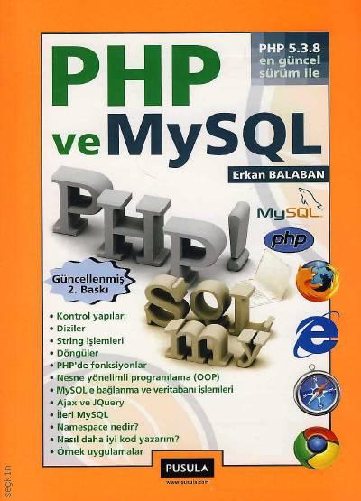 PHP ve MySQL Erkan Balaban  - Kitap