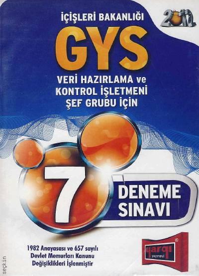 GYS İçişleri Bakanlığı 7 Deneme Sınavı (Şeflik Grubu) Komisyon  - Kitap