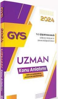 T.C. İçişleri Bakanlığı Görevde Yükselme ve Ünvan Değişikliği Sınavı GYS Uzman Ünvanı Konu Anlatım Kitabı Sami Sönmez  - Kitap