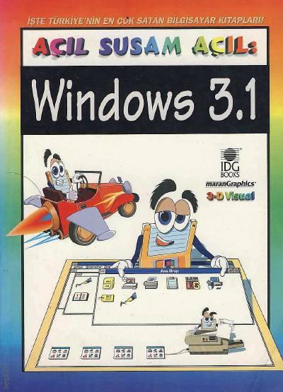Açıl Susam Açıl  Windows 3.1 Ruth Maran  - Kitap