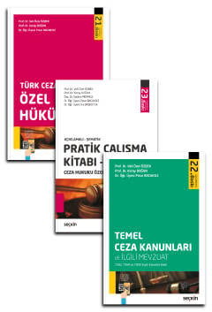 Ceza Hukuku Özel Hükümler  (3'lü Set) Ekim 2026