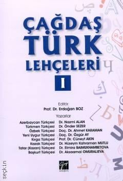 Çağdaş Türk Lehçeleri 1 Prof. Dr. Erdoğan Boz  - Kitap