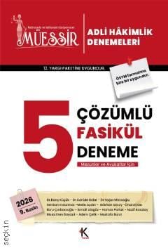Müessir – Adli Hakimlik Denemeleri – Mezunlar ve Avukatlar İçin 