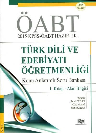 ÖABT Türk Dili ve Edebiyatı Öğretmenliği 