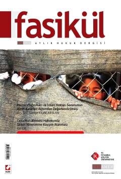 Fasikül Aylık Hukuk Dergisi Sayı:71 Ekim 2015 Bahri Öztürk