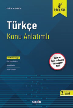 THEMIS – Türkçe Konu Anlatımı Emine Altınsoy  - Kitap