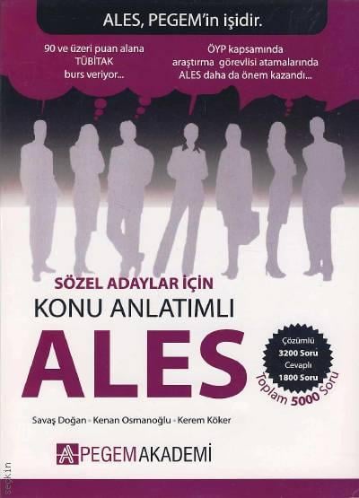 ALES Konu Anlatımlı – Sözel Adaylar İçin 2011 Savaş Doğan, Kenan Osmanoğlu, Kerem Köker  - Kitap