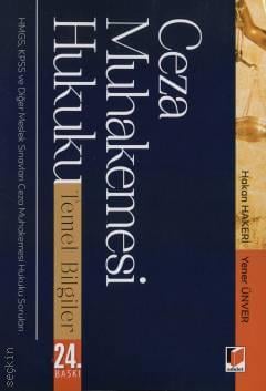 Ceza Muhakemesi Hukuku Temel Bilgiler Prof. Dr. Hakan Hakeri  - Kitap