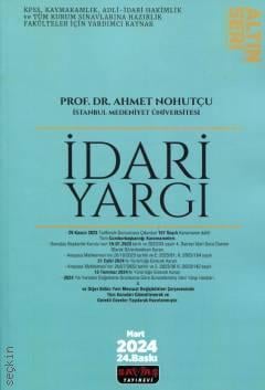 Altın Seri İdari Yargı Konu Anlatımı Prof. Dr. Ahmet Nohutçu  - Kitap
