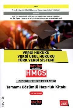 HMGS Vergi Hukuku Vergi Usul Hukuku Türk Vergi Sistemi Tamamı Çözümlü Hazırlık Kitabı