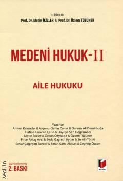 Medeni Hukuk – II (Aile Hukuku)