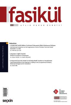 Fasikül Aylık Hukuk Dergisi Sayı: 102 Mayıs 2018 Bahri Öztürk