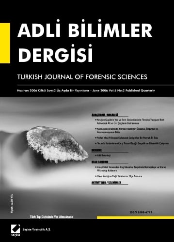 Adli Bilimler Dergisi – Cilt:5 Sayı:2 Haziran 2006 Prof. Dr. İ. Hamit Hancı 