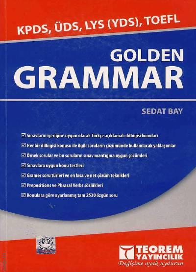 Golden Grammar Sedat Bay  - Kitap