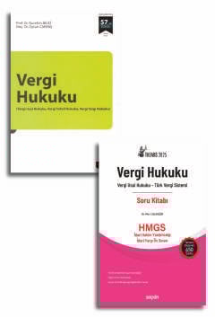 Vergi Hukuku Çalışma Seti (Eylül 2025)