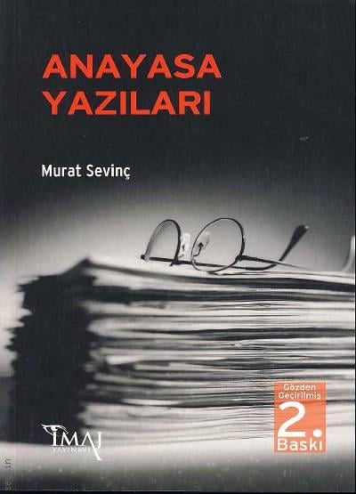 Anayasa Yazıları Murat Sevinç  - Kitap