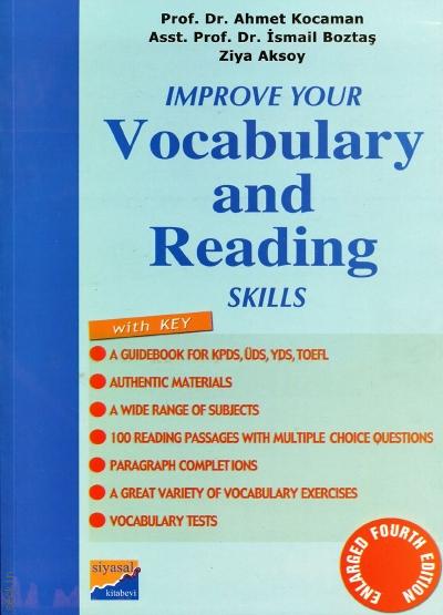 Improve Your Vocabulary And Reading Skills Ahmet Kocaman, İsmail Boztaş, Ziya Aksoy  - Kitap