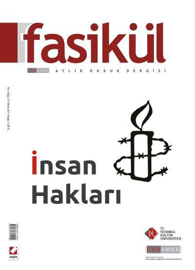 Fasikül Aylık Hukuk Dergisi Sayı:23 Ekim 2011 Bahri Öztürk