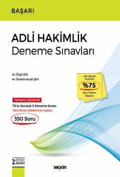 BAŞARI – Adli Hakimlik Deneme Sınavları