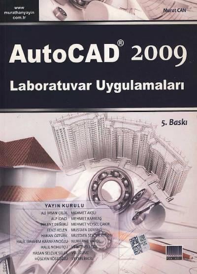 Autocad 2009 Laboratuvar Uygulamaları Murat Can  - Kitap