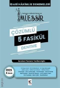 Müessir İdari Hakimlik Denemeleri – Çözümlü Barış Küçük, Yaşar Mirzaoğlu, Cahide Bolat