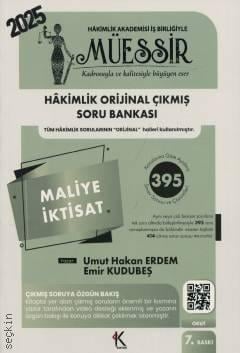 Müessir – Hâkimlik  Maliye İktisat Hukuku Orijinal Çıkmış Soru Bankası Umut Hakan Erdem, Emir Kudubeş  - Kitap