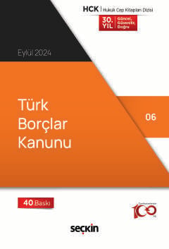 Türk Borçlar Kanunu (Cep Kitabı) Seçkin Yayıncılık  - Kitap