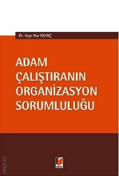 Adam Çalıştıranın Organizasyon Sorumluluğu Dr. Ayşe Nur Kılınç  - Kitap